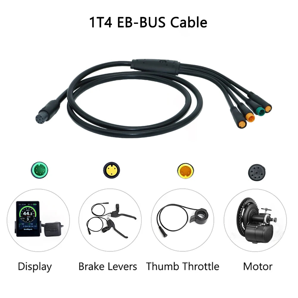 【takabn】ケーブルドラム 1T2 1T4 Female Cable for TSDZ2 Open Source Firmware (OSF) Upgrade