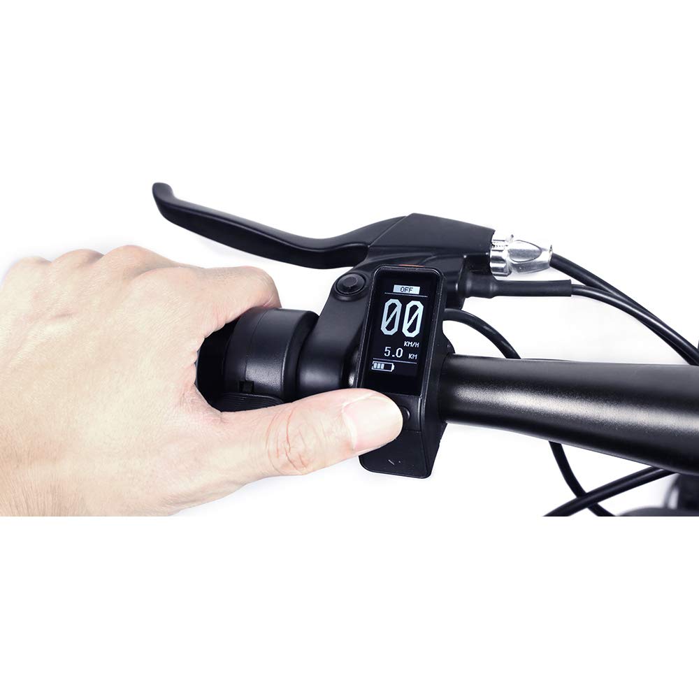 e bike digital display SW102 Small Stealthy Ebike Display for BBS02/BBSHD