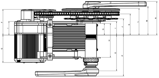 CYC X1 Pro Gen 4 Mid-drive Motor Kit