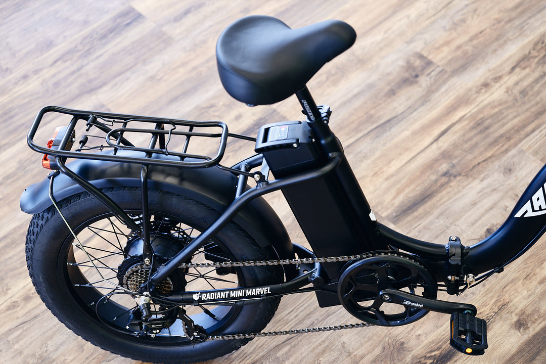 half electric bicycle Antelope e-bikes 20" Cruiser fold in bike Key Features futurewave's electric moped is half