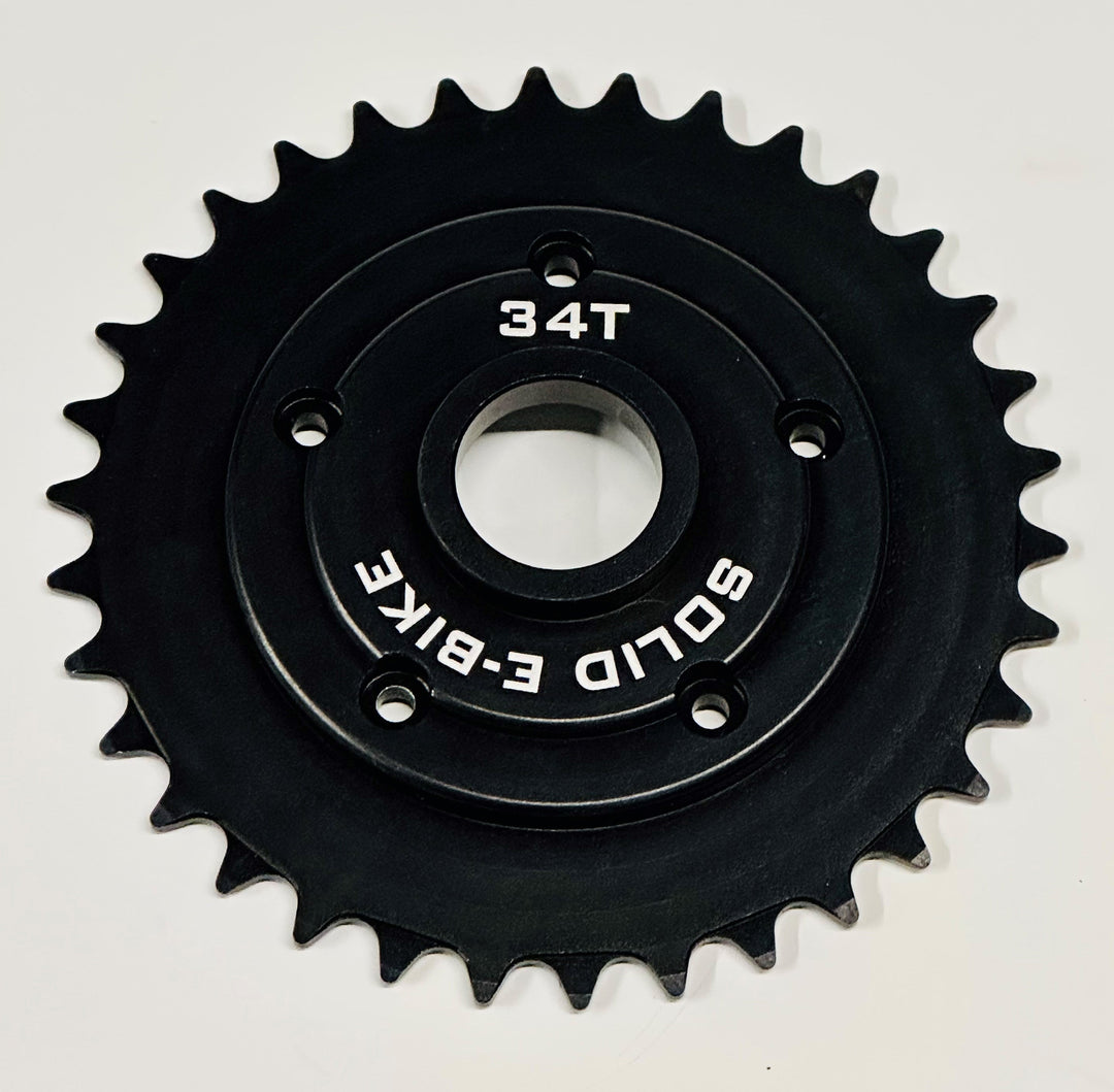 34T Narrow/Wide Chainring for TSDZ2 - Electrify Bike
