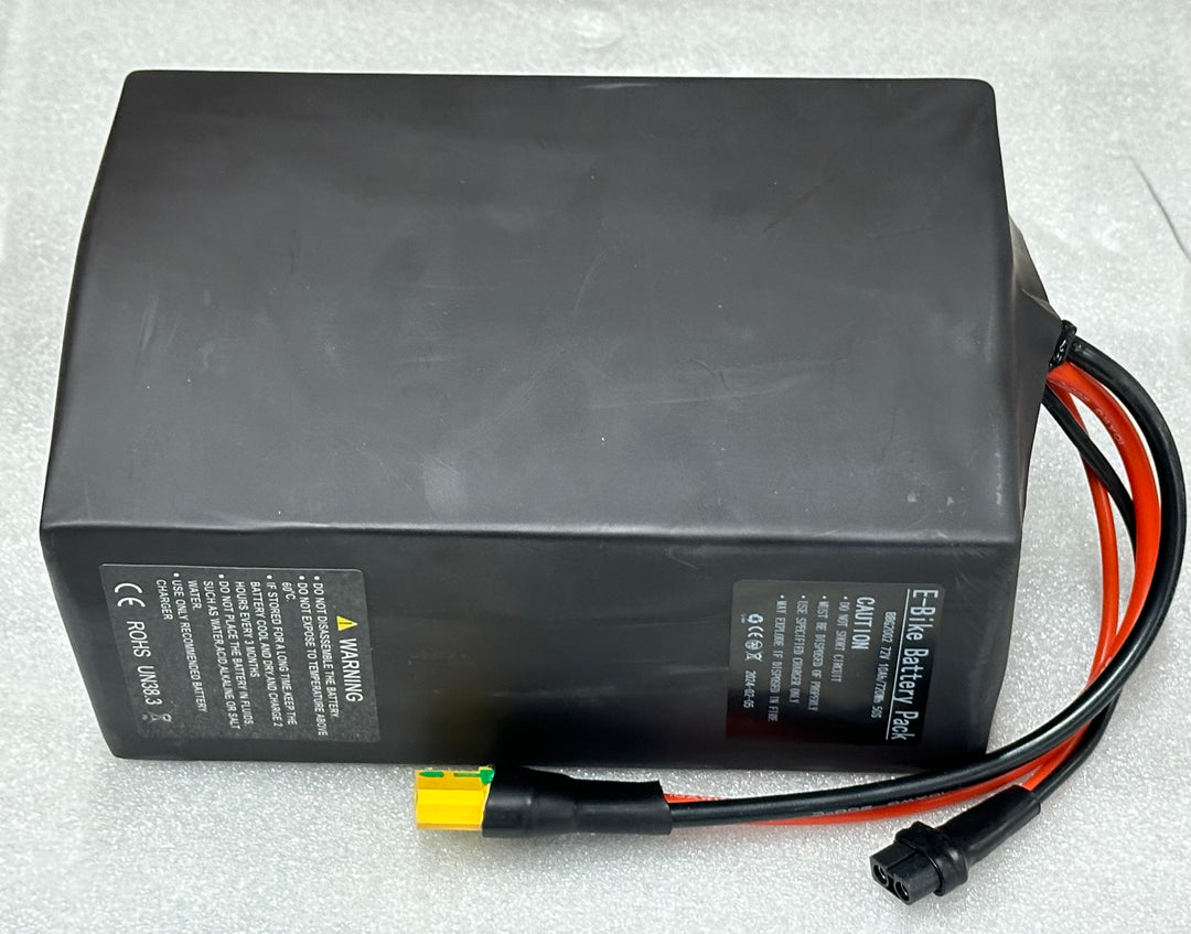 72v 60amp 10Ah 21700 E-bike Battery Electrify Bike