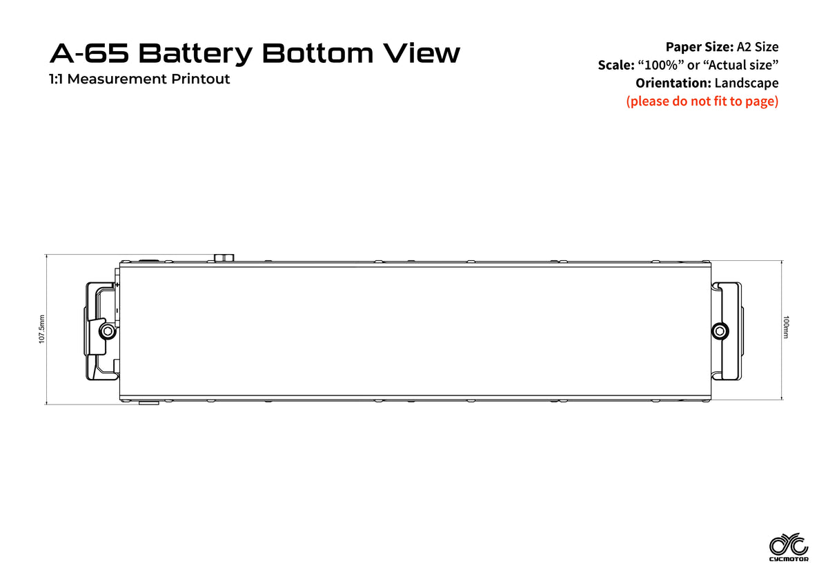 CYC A65 A-Series 65v 20AH Ebike Battery - Image 10 of 12 - Electrify Bike