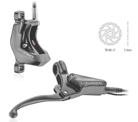 Brake Set Tektro Auriga Oil Tektro Disc Brake Hydraulic Brake