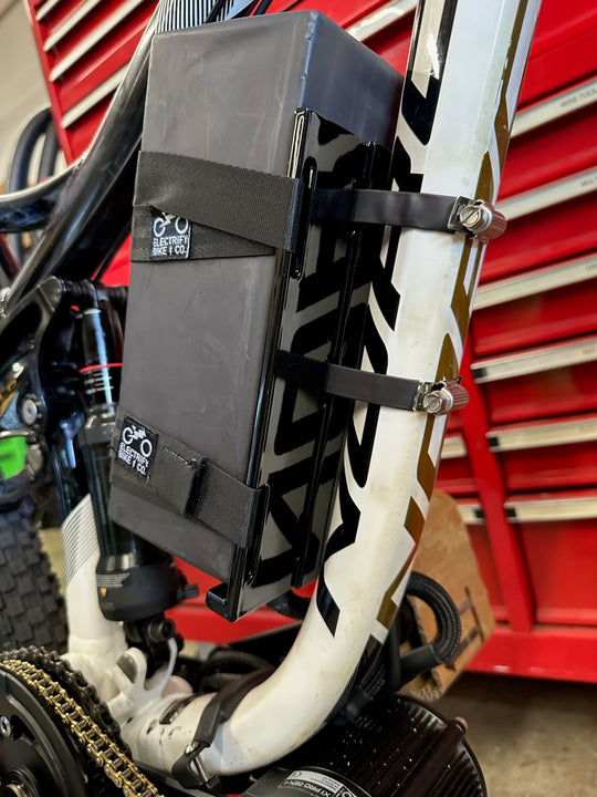 Rectangular Battery Bracket Big Rectangular Battery Bracket - Electrify Bike