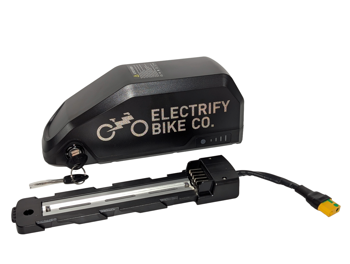 52v 50amp 10Ah Mini Shark Samsung 21700-50S E-bike Wedge Battery - Image 2 of 7 by vendor-unknown - Electrify Bike