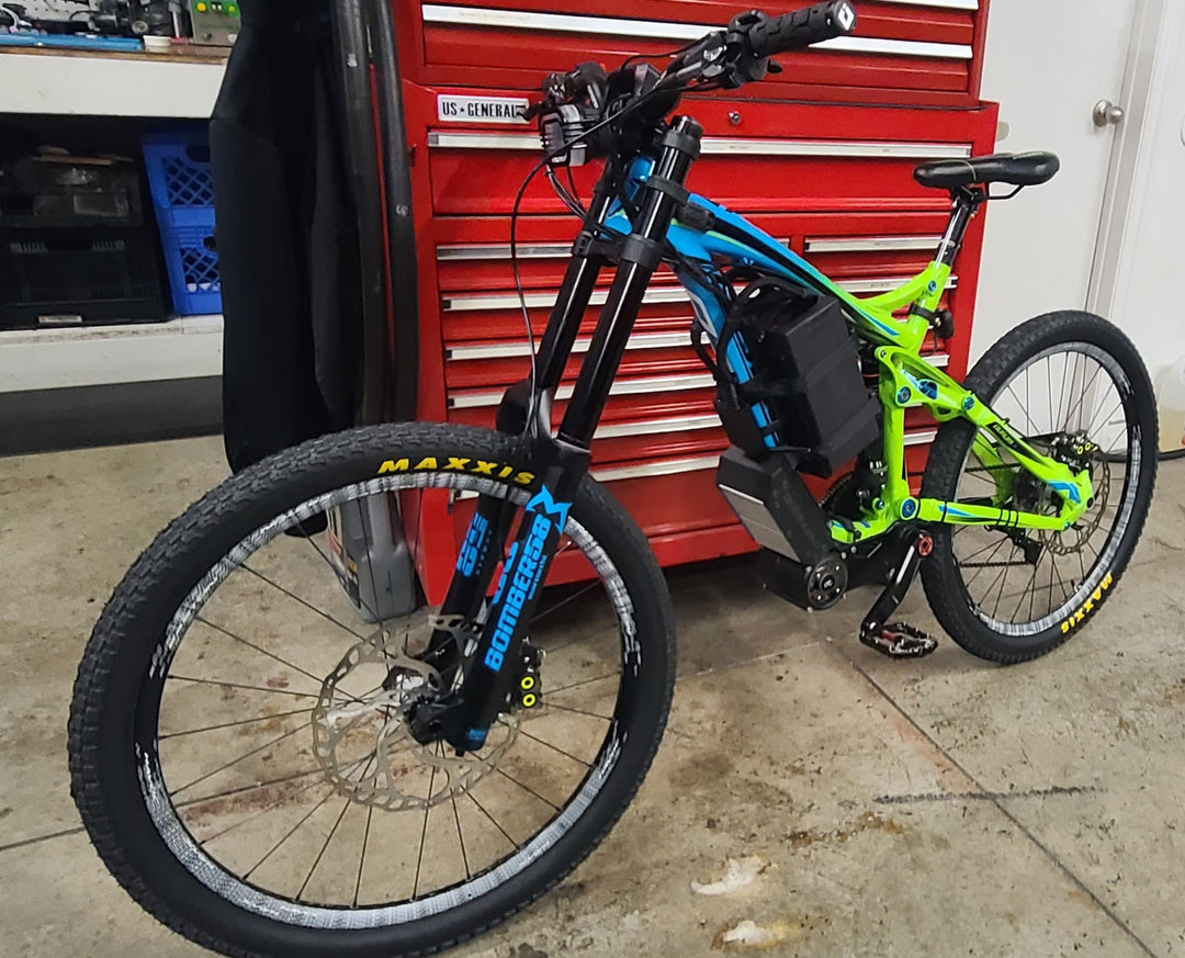 Big Rectangular Battery Bracket - Electrify Bike