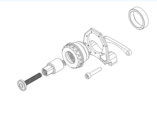 LEKKIE BB86/BB92 BAFANG BOTTOM BRACKET ADAPTER BBS01/BBS02