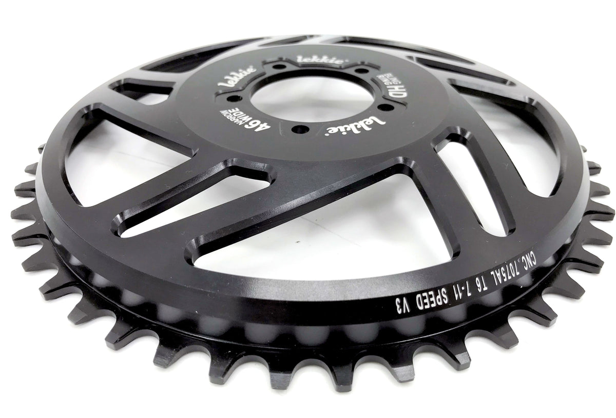 Lekkie 28T, 36T, 42T, 46T, 52T BlingRing Chainring for BBS02