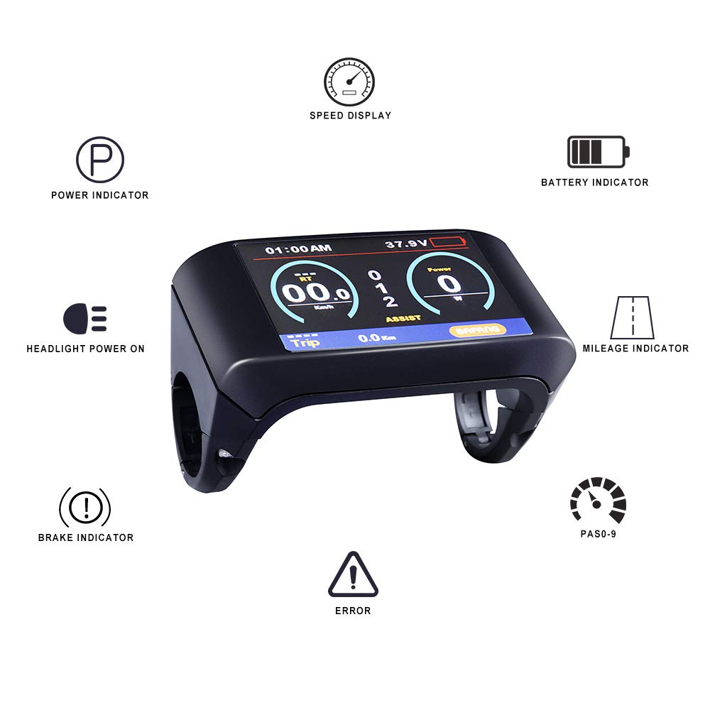 750C Color Display for Bafang Mid-drive Motors