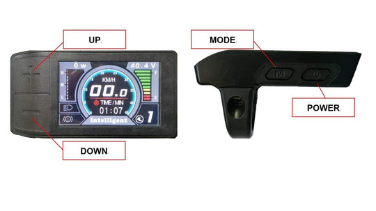 500C Color Display for Bafang Mid-drive Motors