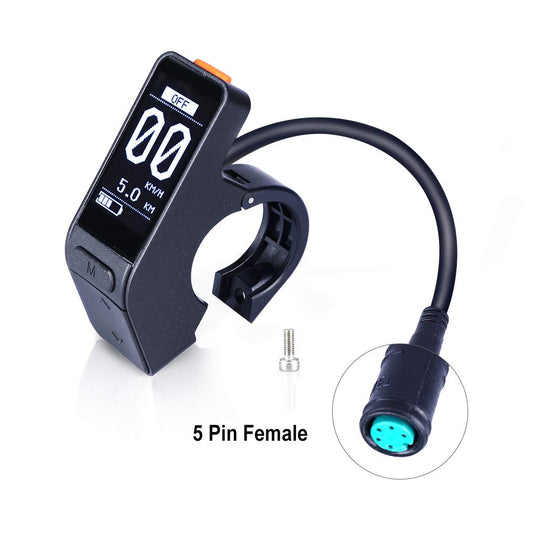 SW102 Small Stealthy Ebike Display for BBS02/BBSHD & TSDZ2