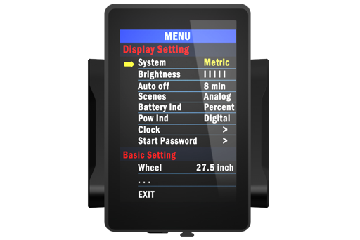 860C Color Display for Bafang Motors