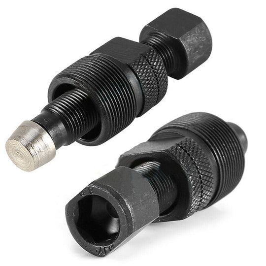 Threaded bottom bracket removal tool & crank puller