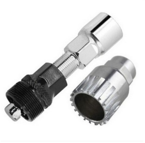 Threaded bottom bracket removal tool & crank puller