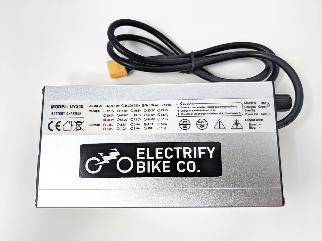 EBC Universal Smart Charger - 48v 4 amp Lithium Ion Battery