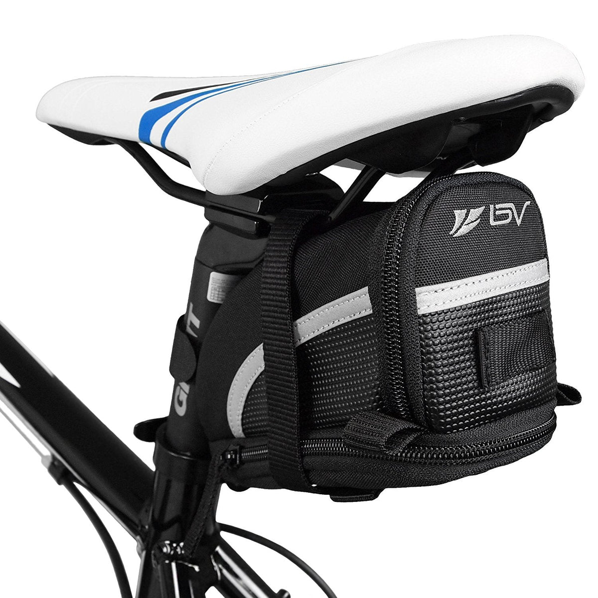 BV Classic Bike Strap-On Saddle Bag - Large / Seat Bag